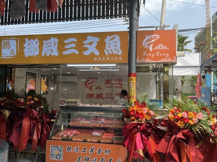 鹏通挪威三文鱼(海花岛店)