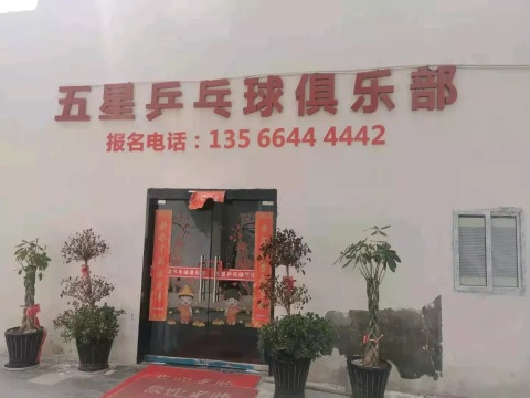 玉环五星乒乓球球俱乐部