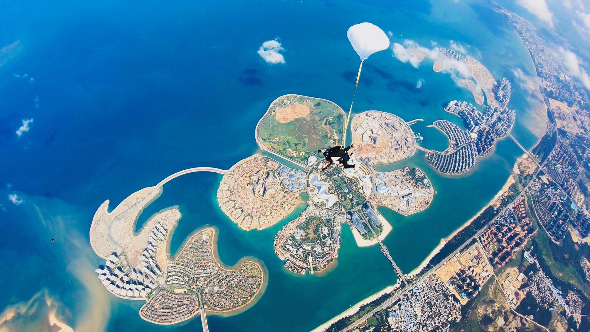 海南儋州海上跳伞基地