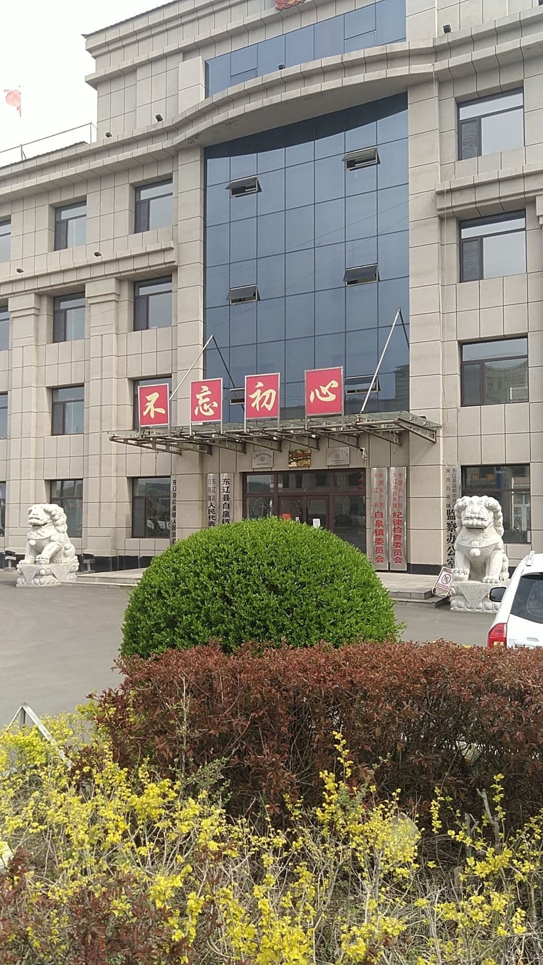 中共东辽县白泉镇委员会