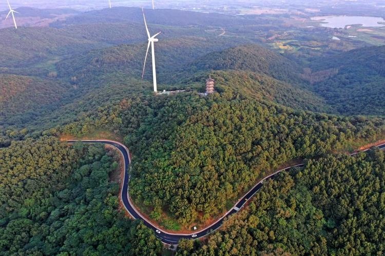 滁州江淮分水岭风景道