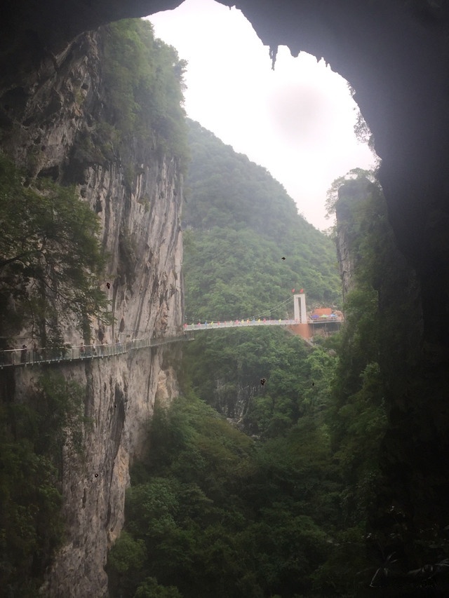 融水玻璃桥风景区