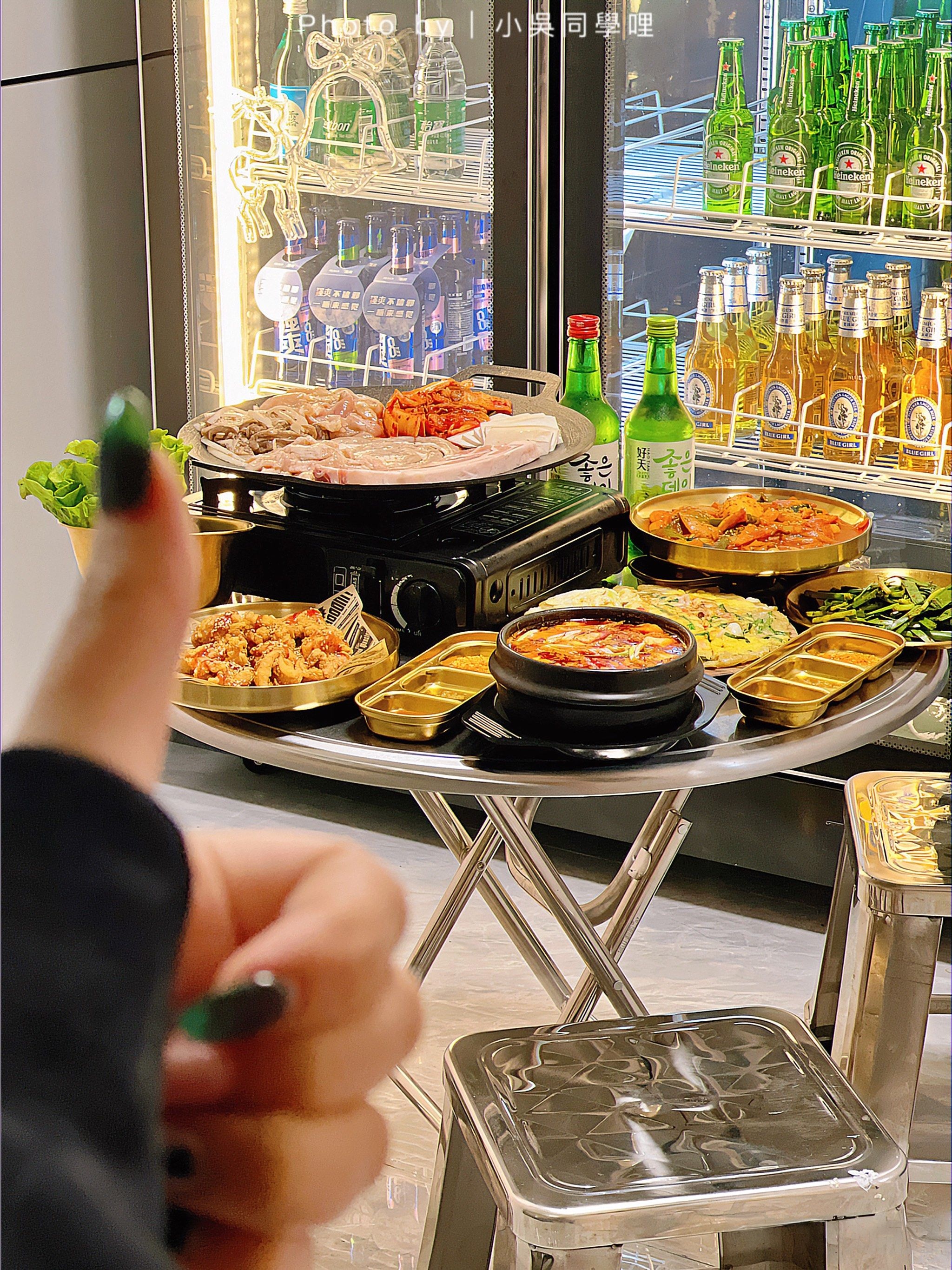 韩小镇·地摊铁板靠肉