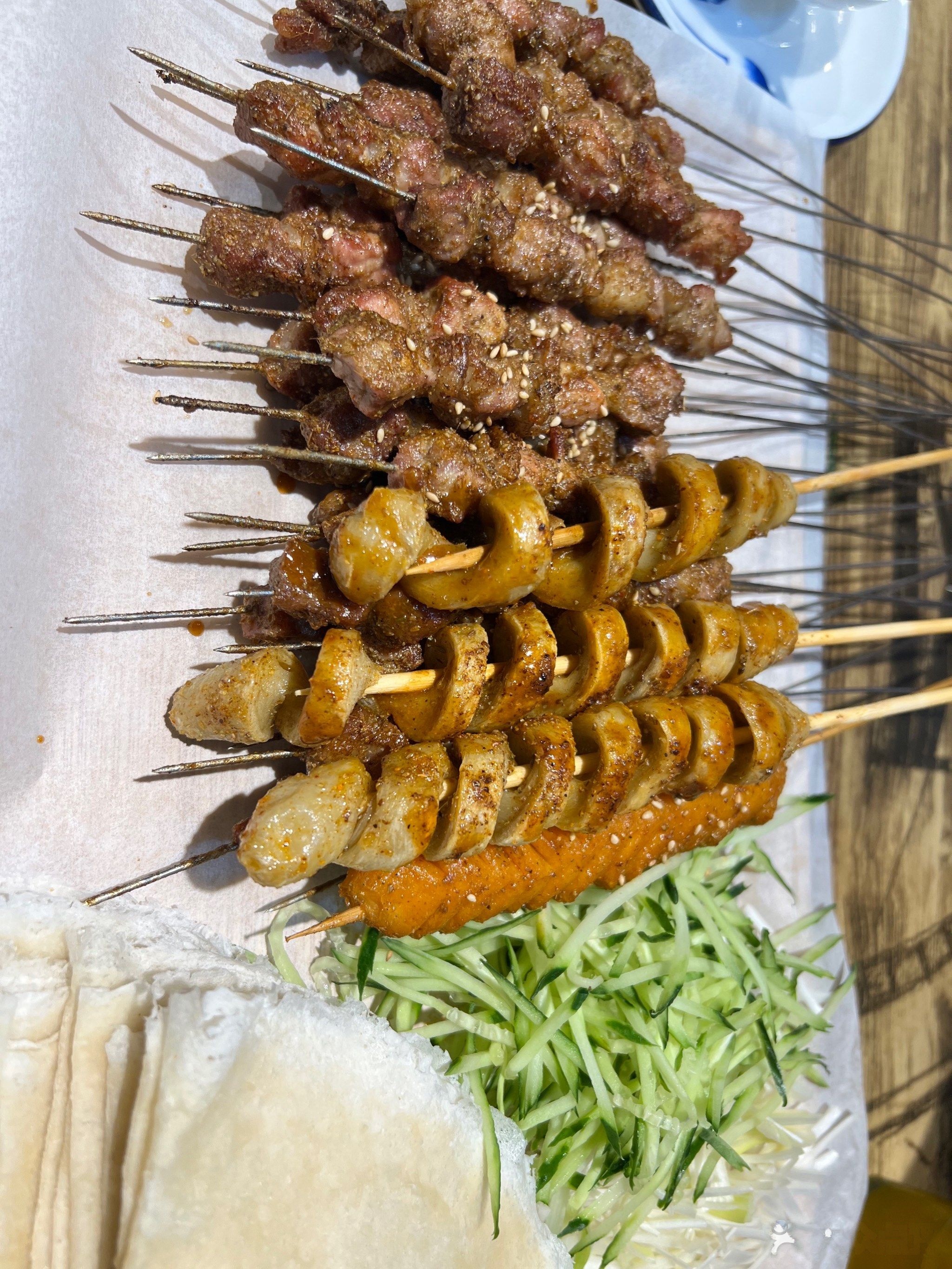 烤肉筋(二胖烧烤)