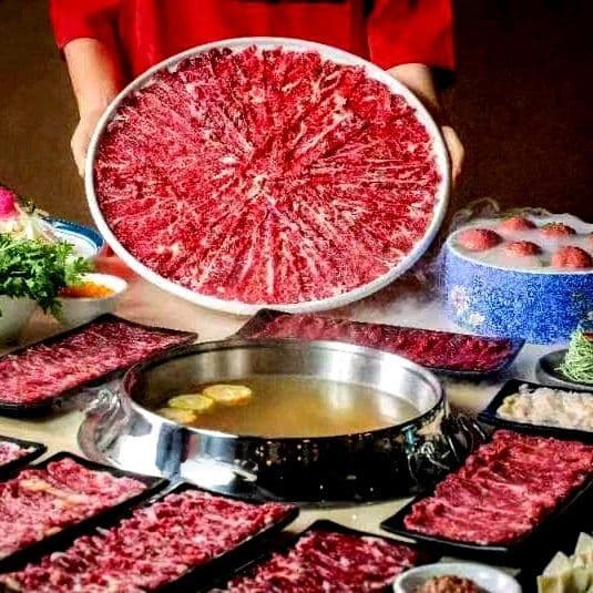 幸运牛鲜切牛肉火锅