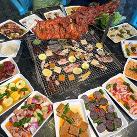一洋烤羊腿