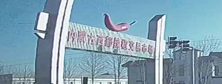 内蒙省西部辣椒交易市场