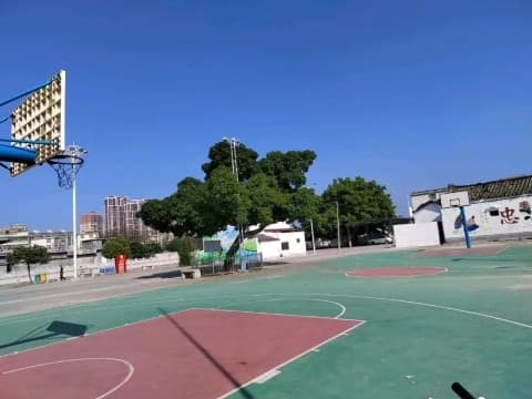 和平村篮球场
