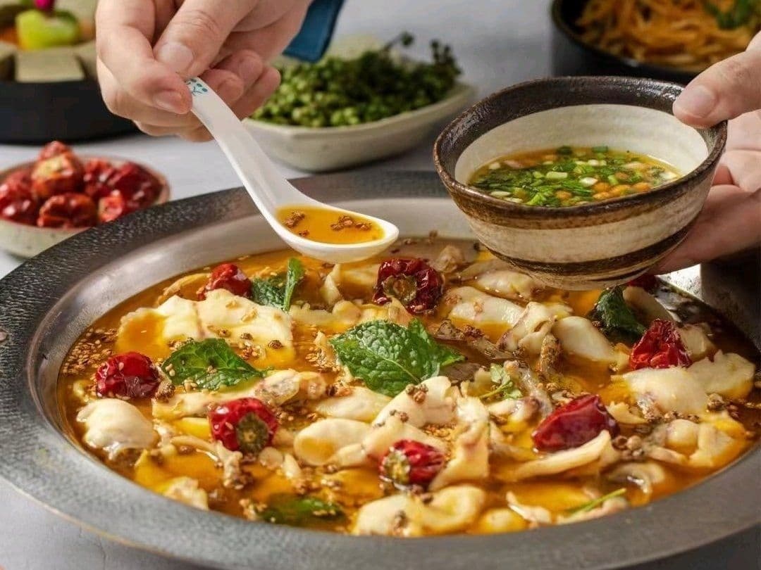 大河宴·椒麻鱼火锅(沙雅健康路店)